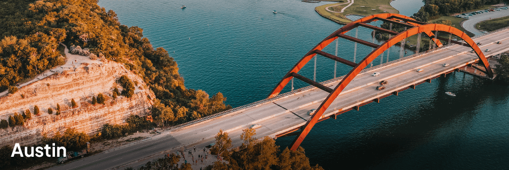 The Pennybacker Bridge in Austin