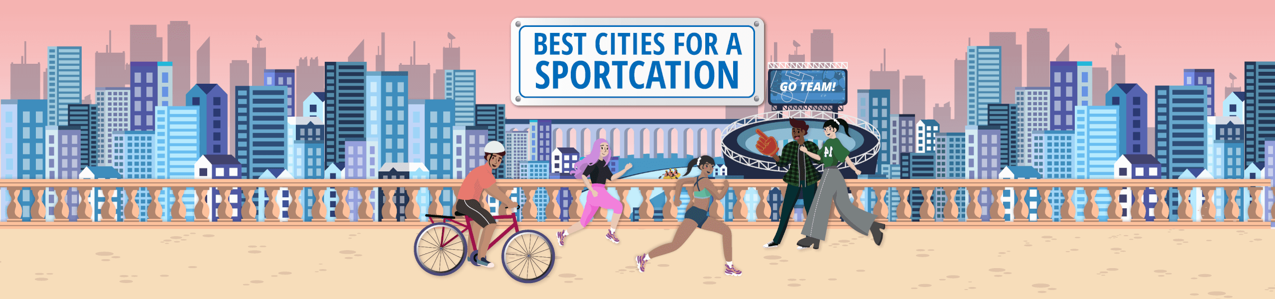 Best Cities for a Sportcation banner image